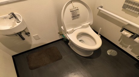 共用部トイレ - 清掃後