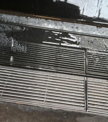 排水溝付近 - 清掃後