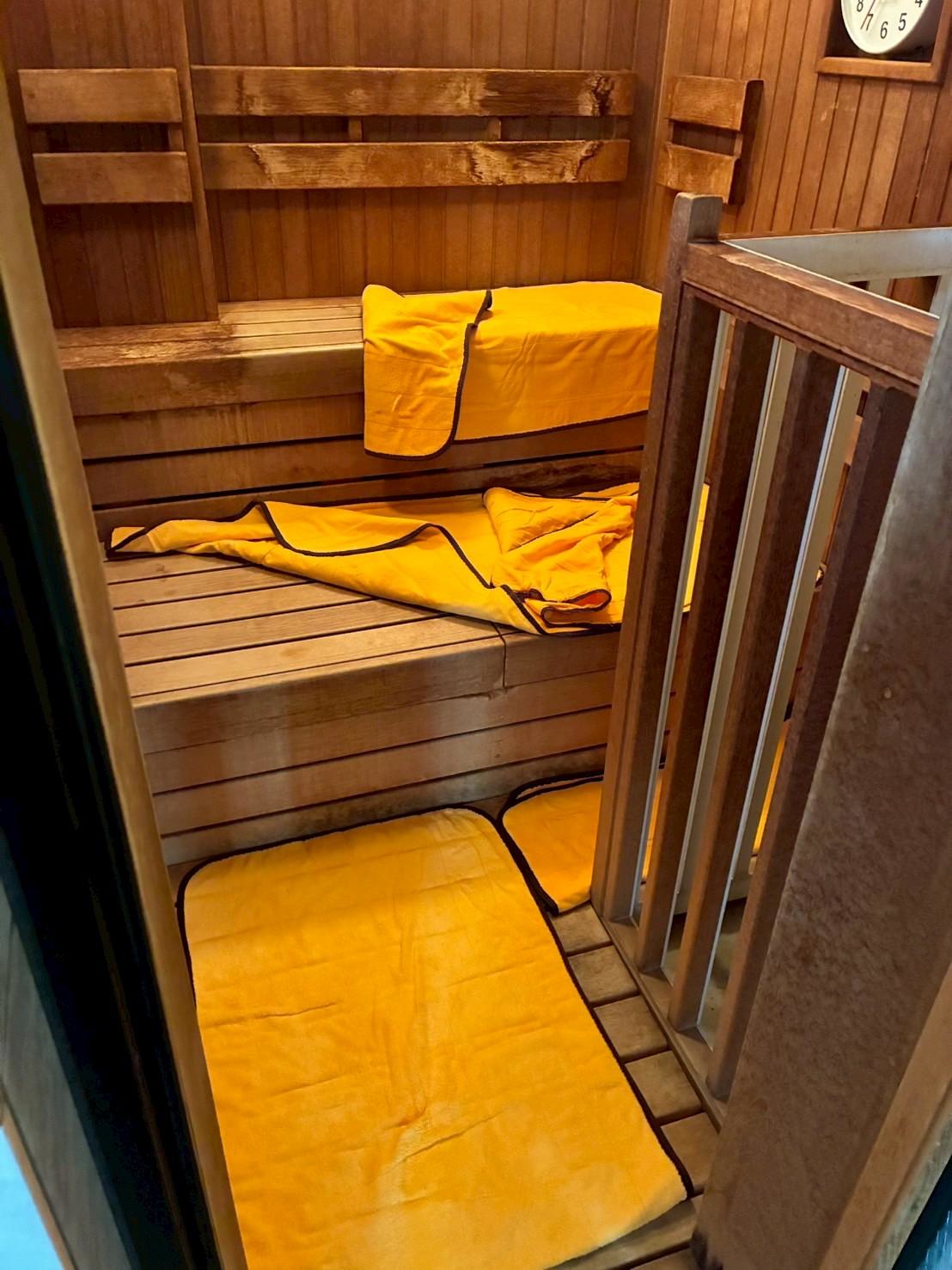 サウナ - 清掃前