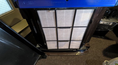 空気清浄機フィルター - 清掃後